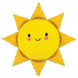 Folieballong Glad Sol