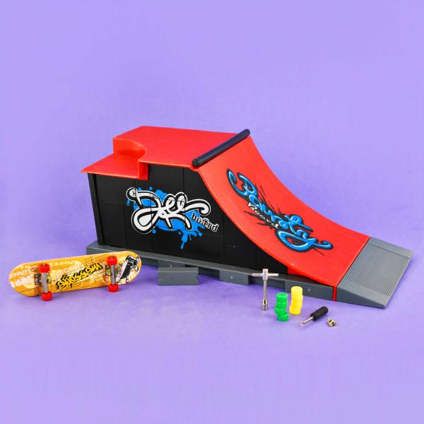 Skatepark Fingerboard Ramp Dee Set
