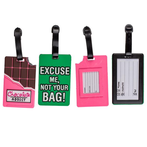 Bagagetag med Rolig Design