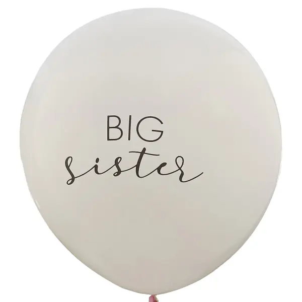 Big Sister Ballong Hello Baby