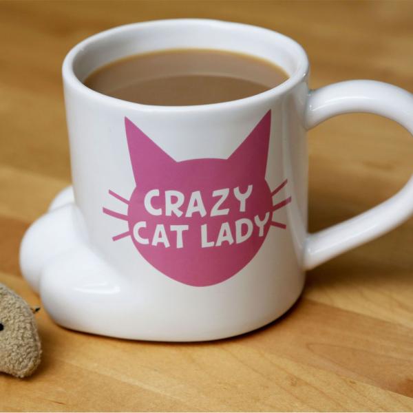 Crazy Cat Lady Kaffemugg