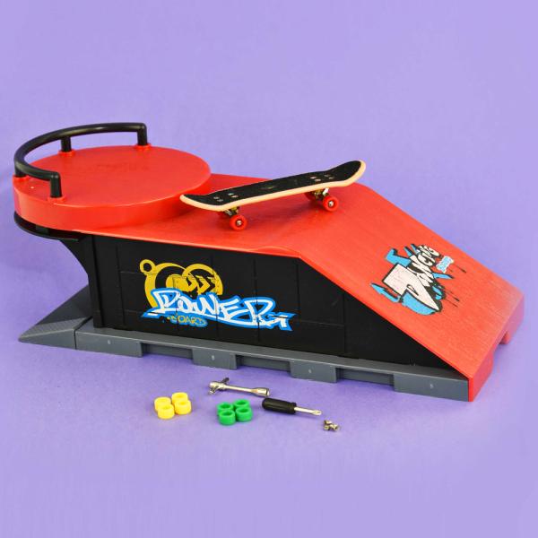 Skatepark Fingerboard Ramp Set