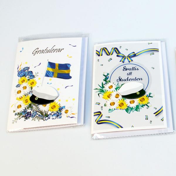 Student Grattiskort med Kuvert