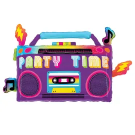 Boombox Folieballong