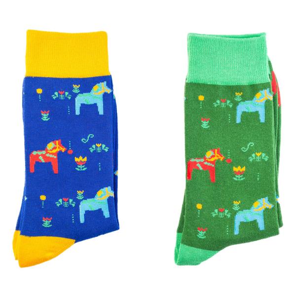 Dalahäst Strumpor 2-pack