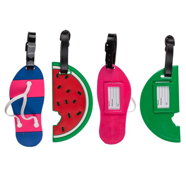 Bagagetag med Rolig Design