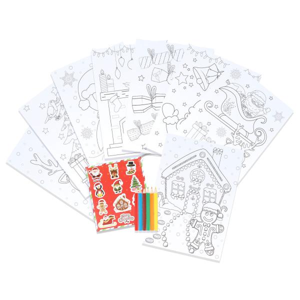 Jul Färgläggningsset