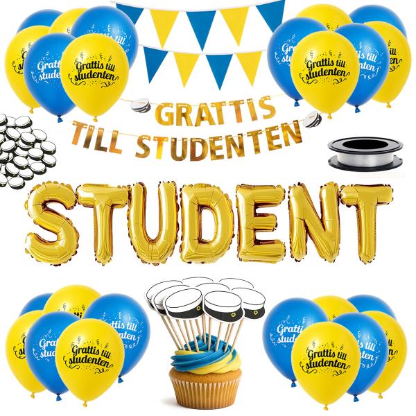 Studentdekoration Paket Deluxe