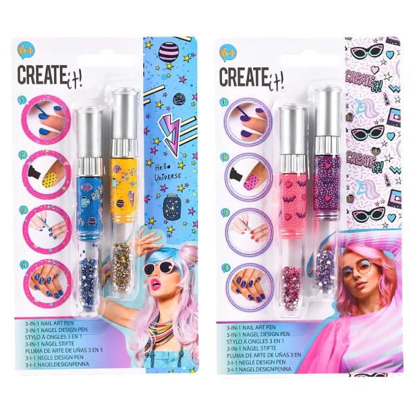3-i-1 Nagellackspennor Galaxy