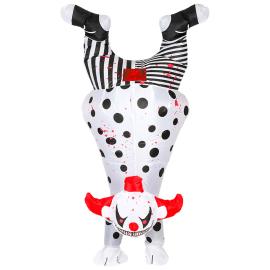 Uppbl&aring;sbar Maskeraddr&auml;kt L&auml;skig Clown p&aring; H&auml;nder