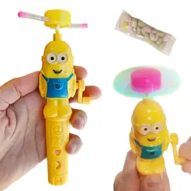 Minions Snurrleksak med Godis