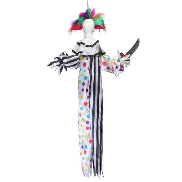 Animerad Clown Hängande 120 cm