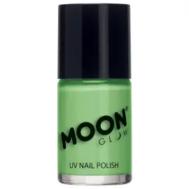 Moon Glow Neon UV Nagellack Pastell Gr&ouml;n
