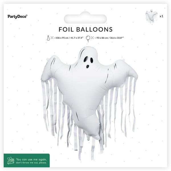 Folieballong Spöke