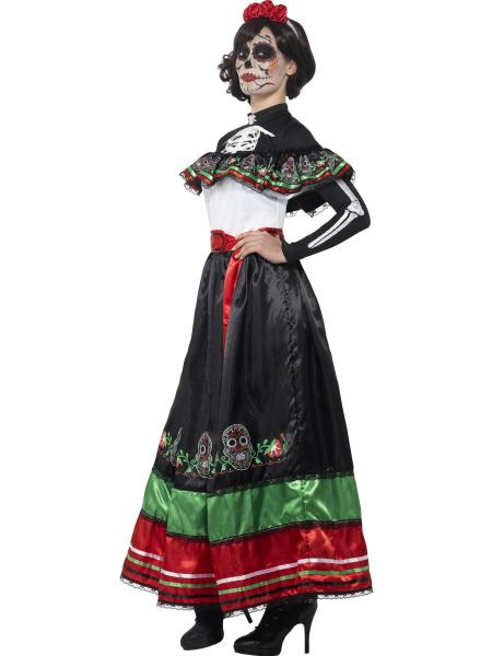 Day of the Dead Klänning Luxuös