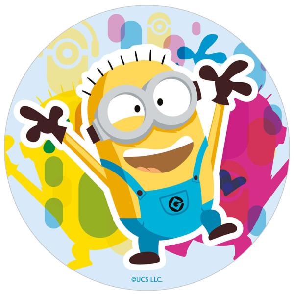 Minions Tårtbild Sockerpasta A