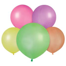 UV Latexballonger Blandade Färger 48 cm