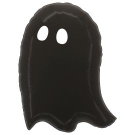 Sp&ouml;ke Folieballong Svart