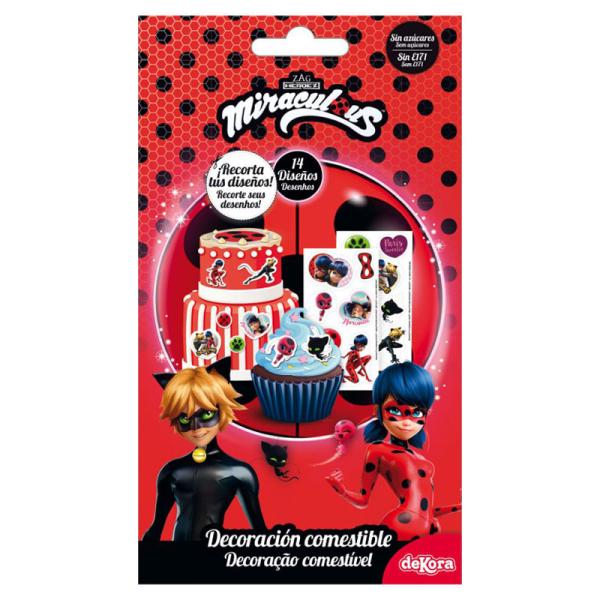 Miraculous Ladybug Ätbara Dekorationer