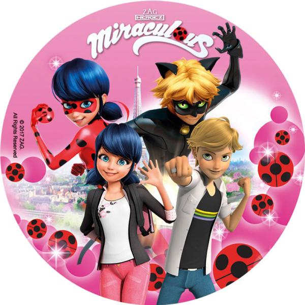 Miraculous Ladybug Tårtbild A