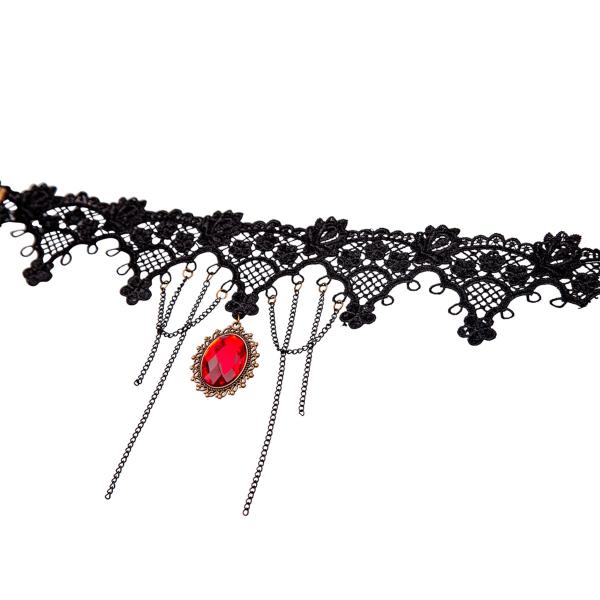 Vampyr Mini Höghatt & Halsband
