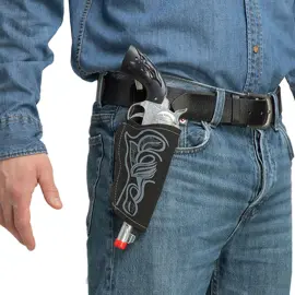 Cowboyrevolver med H&ouml;lster