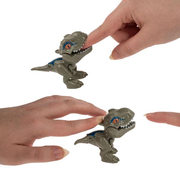 Bitande Dinosaurie Nyckelring
