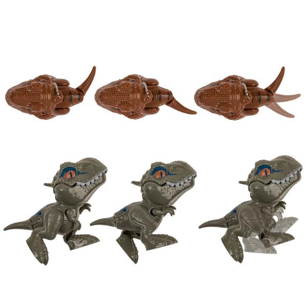 Bitande Dinosaurie Nyckelring