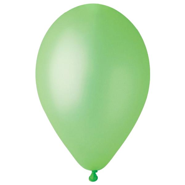 UV Latexballonger Neongrön 30 cm