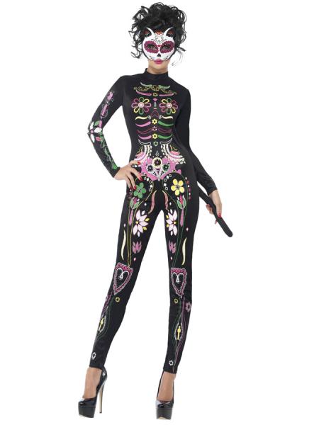 Day Of The Dead Sugar Skull Kattdräkt