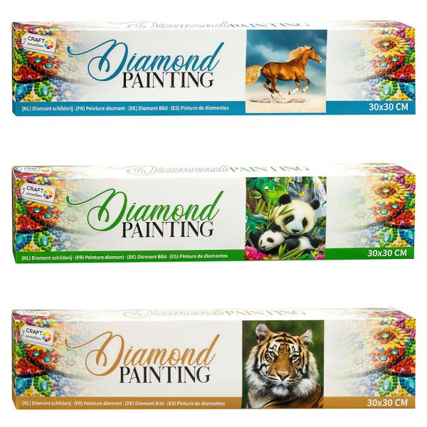 Diamond Painting Set Djur