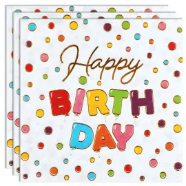 Servetter Birthday Dots
