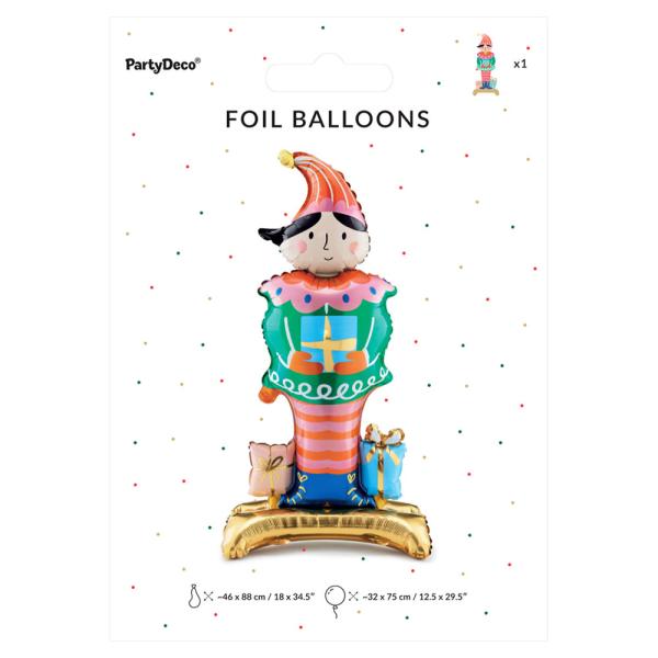 Stående Folieballong Tomtenisse
