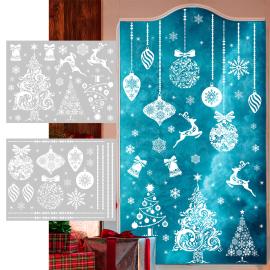 Jul F&ouml;nsterstickers Vit