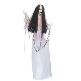 Animerad Skrikande Elvira H&auml;ngande 120 cm