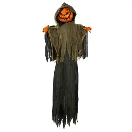 Animerad Hängande Pumpaman 200 cm