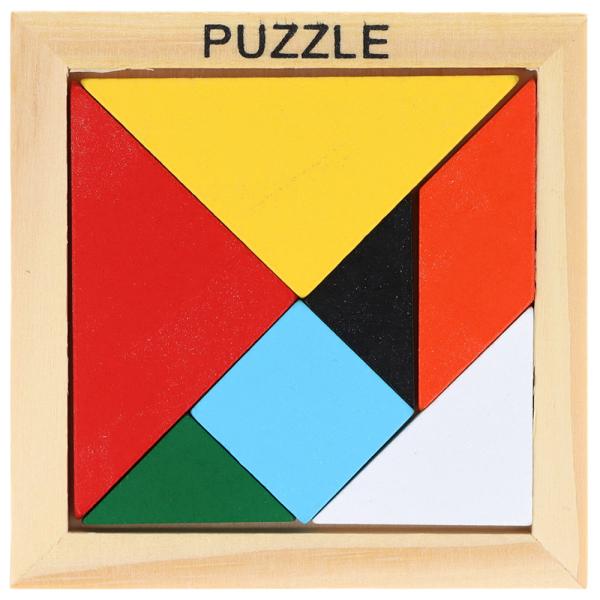 Tangram Träpussel