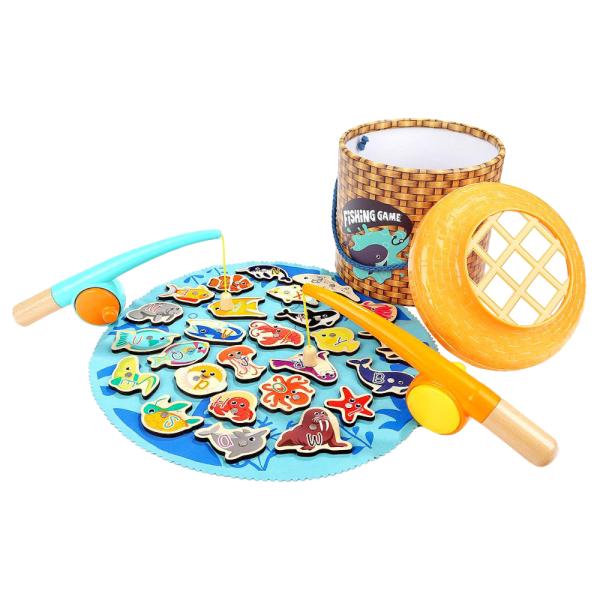 Magnetiskt Fiskespel Barn