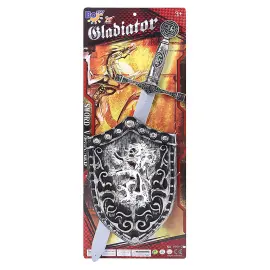 Gladiator Leksakssvärd och Sköld