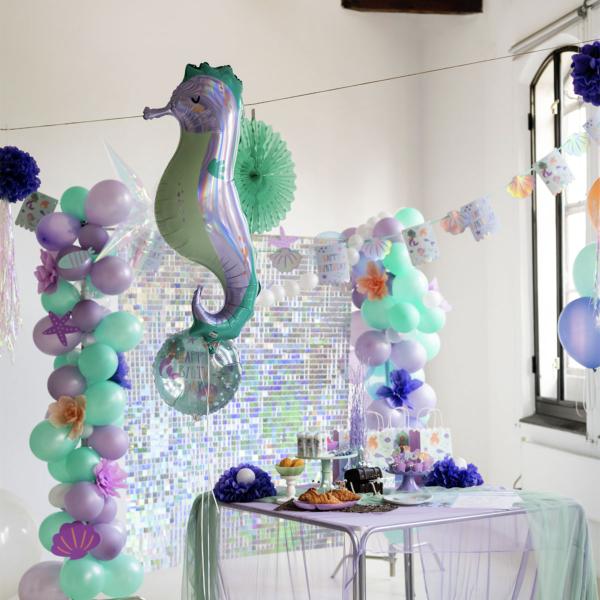 Folieballong Sjöhäst 40 x 101 cm