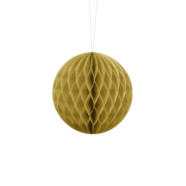 Hängande Honeycomb Guld 10 cm