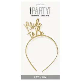 Diadem Bride To Be Guld