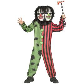Maskeraddr&auml;kt Tv&aring;h&ouml;vdad Clown Barn