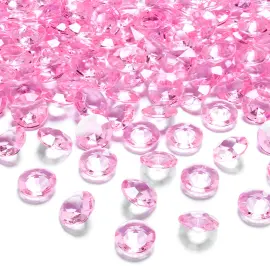 Diamantkonfetti Ljusrosa
