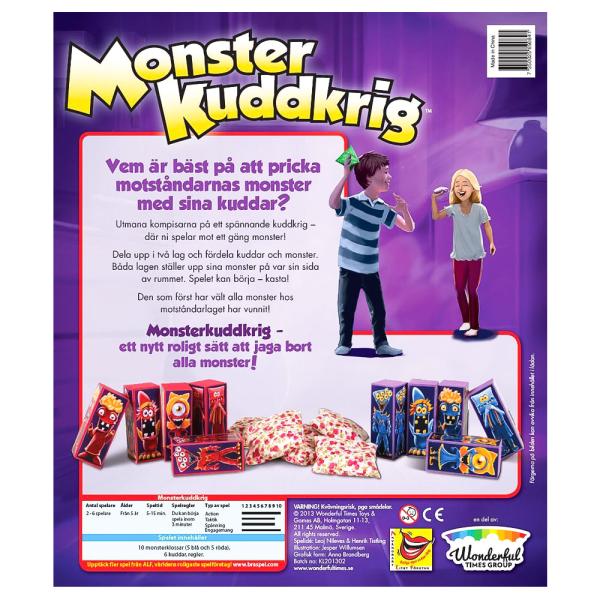 Monsterkuddkrig Spel