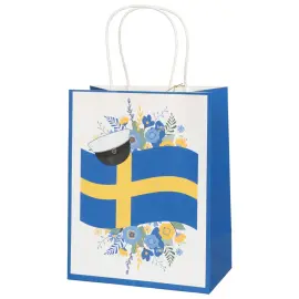 Student Presentp&aring;se Svenska Flaggan 18 x 10 x 23 cm