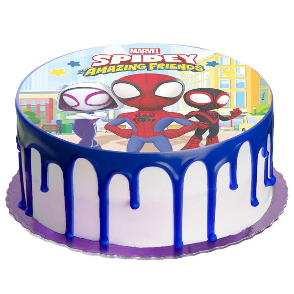 Tårtbild Spidey 20 cm 5,5 g