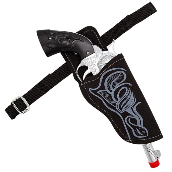 Cowboyrevolver med Hölster