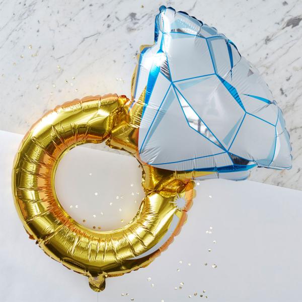 Diamantring Ballong Folie