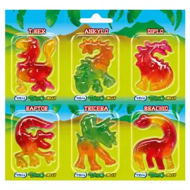 Dino Jelly Gelegodis 6-pack